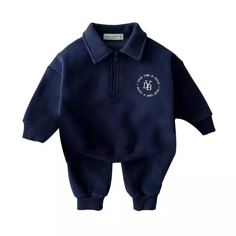 2 Pieces Set Baby Unisex Letters Polo Shirts And Solid Color Pants Wholesale 230111217