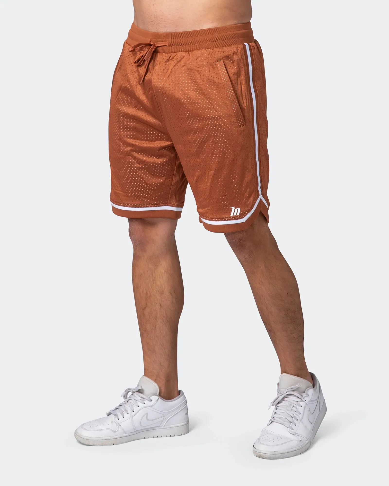 8 Basketball Shorts - Sandstone