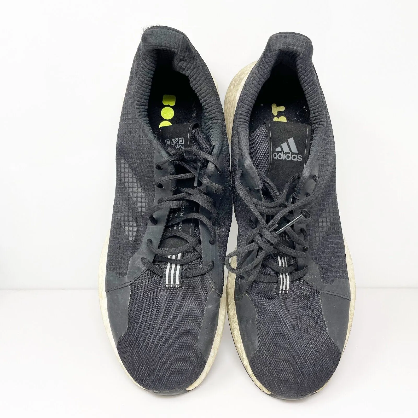 Adidas Mens SenseBoost Go EH1026 Black Running Shoes Sneakers Size 14