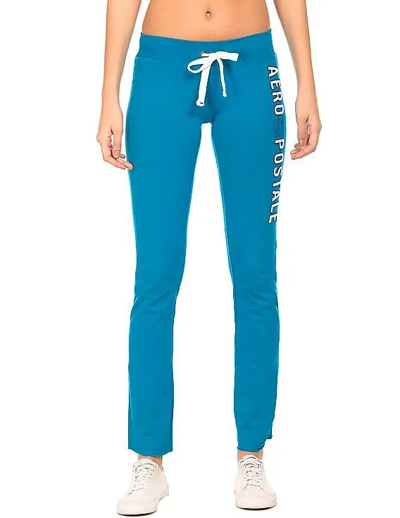 Aeropostale Brand Applique Knit Track Pants