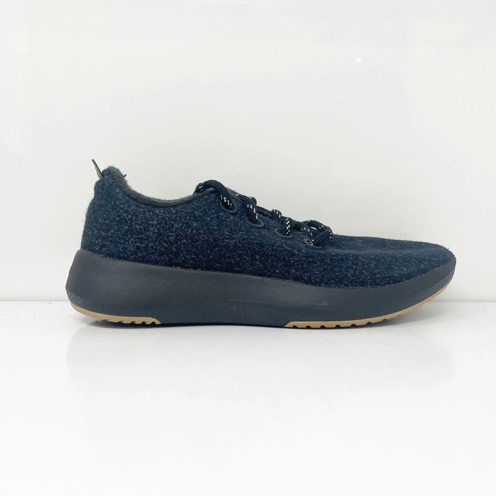 Allbirds Womens Wool Runner 0822 NV1 Black Running Shoes Sneakers Size 7