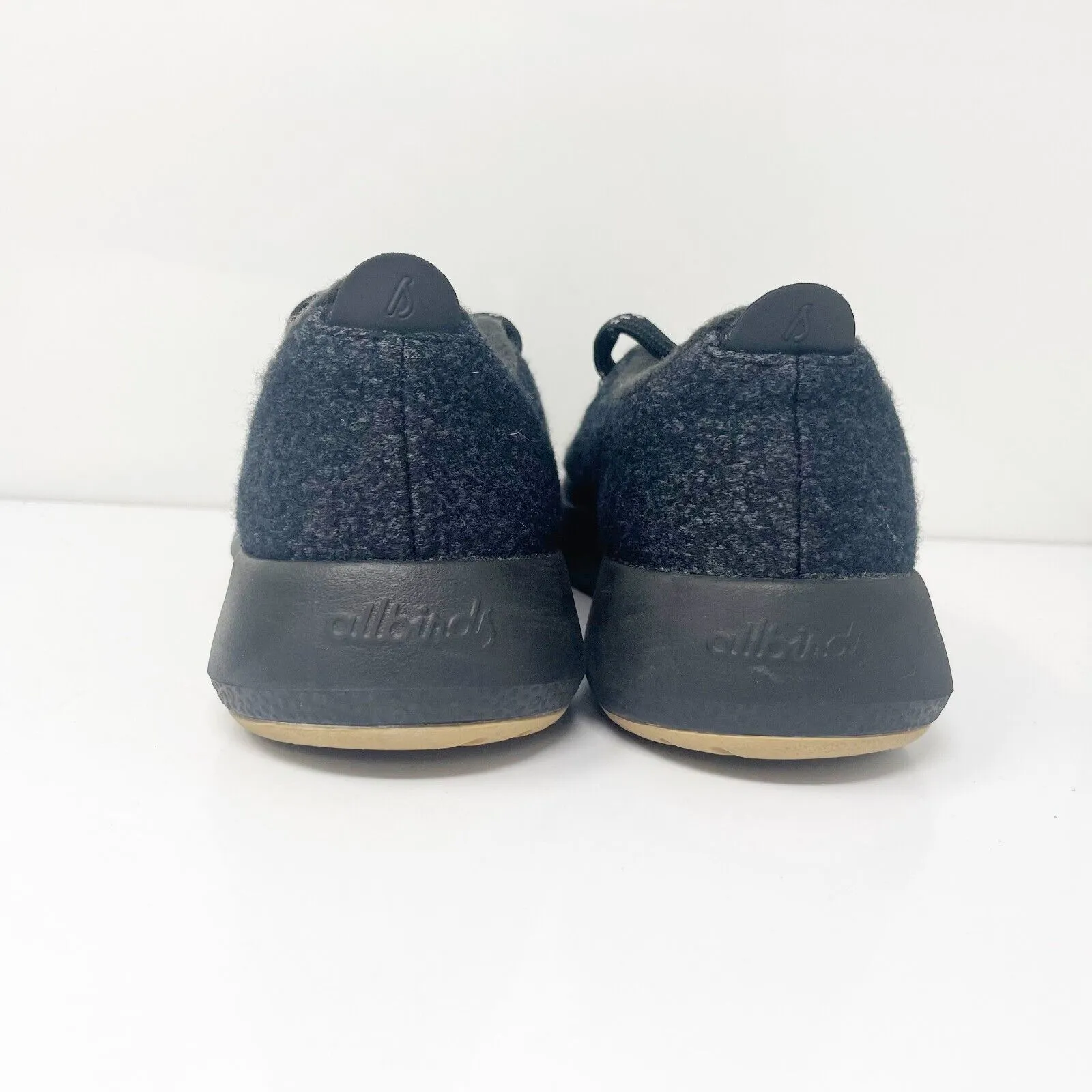 Allbirds Womens Wool Runner 0822 NV1 Black Running Shoes Sneakers Size 7