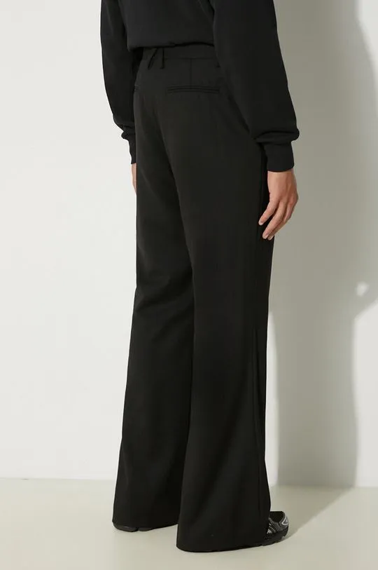 AMBUSH wool trousers Flare Pants black color BMCO003F24FAB0011000