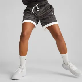 Arc-hitect Women's Mesh Basketball Shorts | PUMA Black | PUMA SHOP ALL PUMA | PUMA 