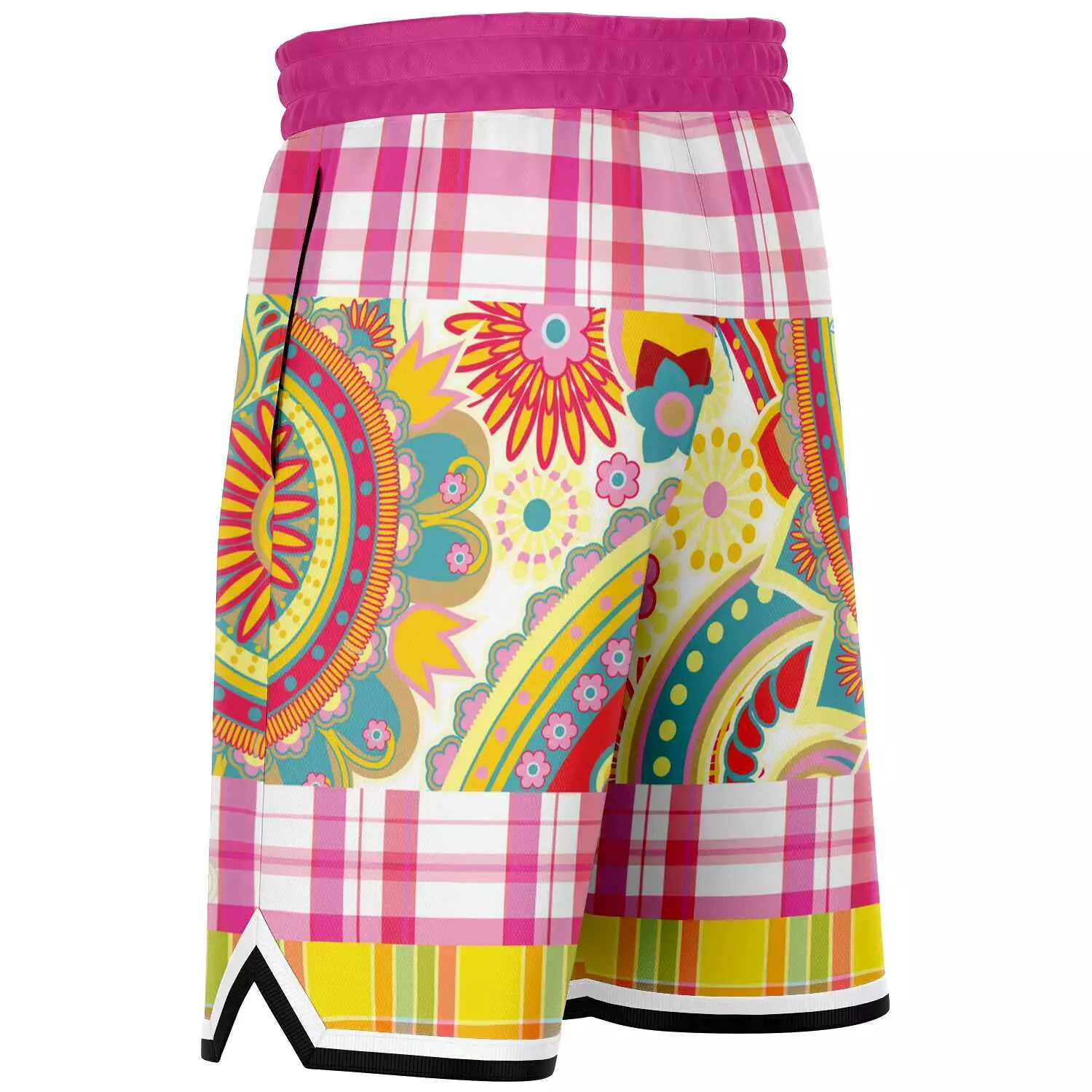 Ashbury Heights Paisley Basketball Shorts