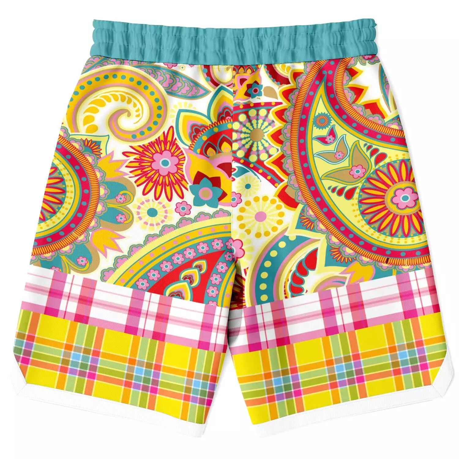 Ashbury Heights Plaid Basketball Shorts