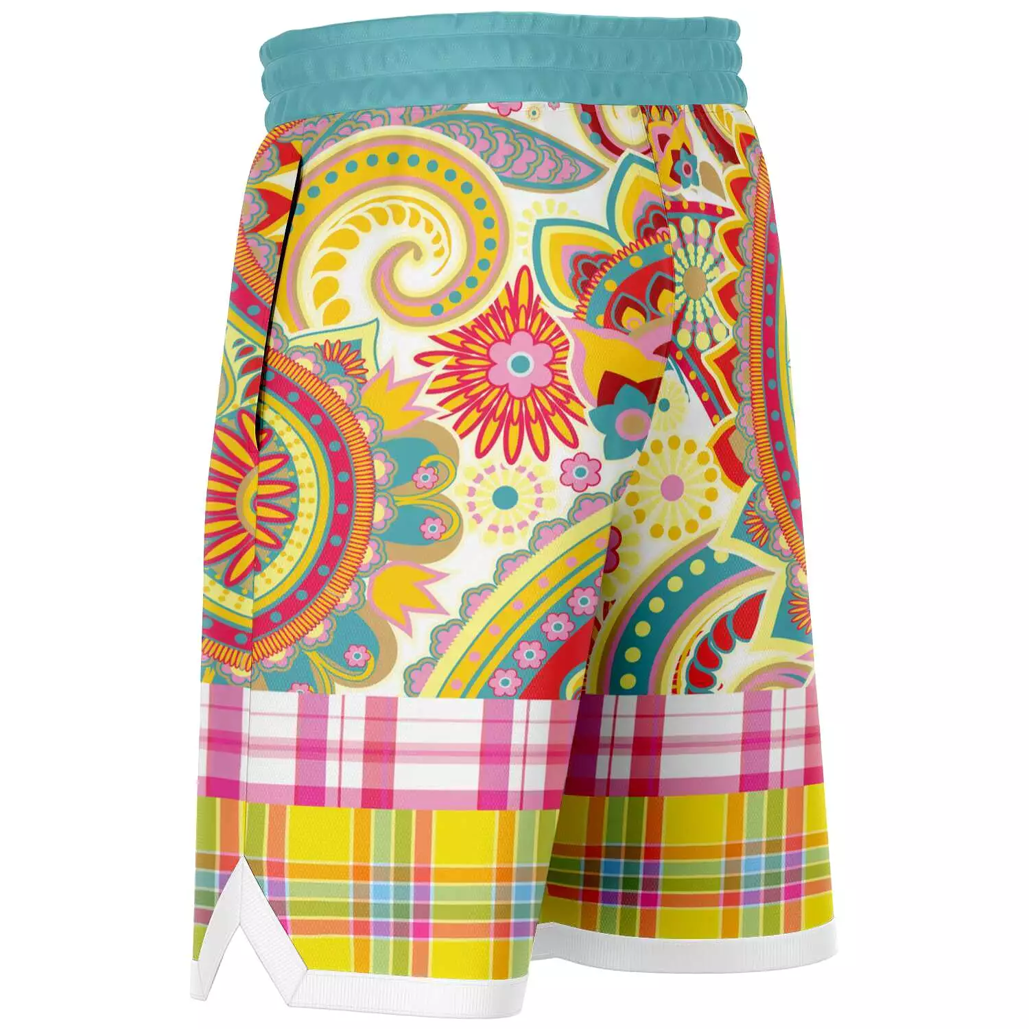 Ashbury Heights Plaid Basketball Shorts