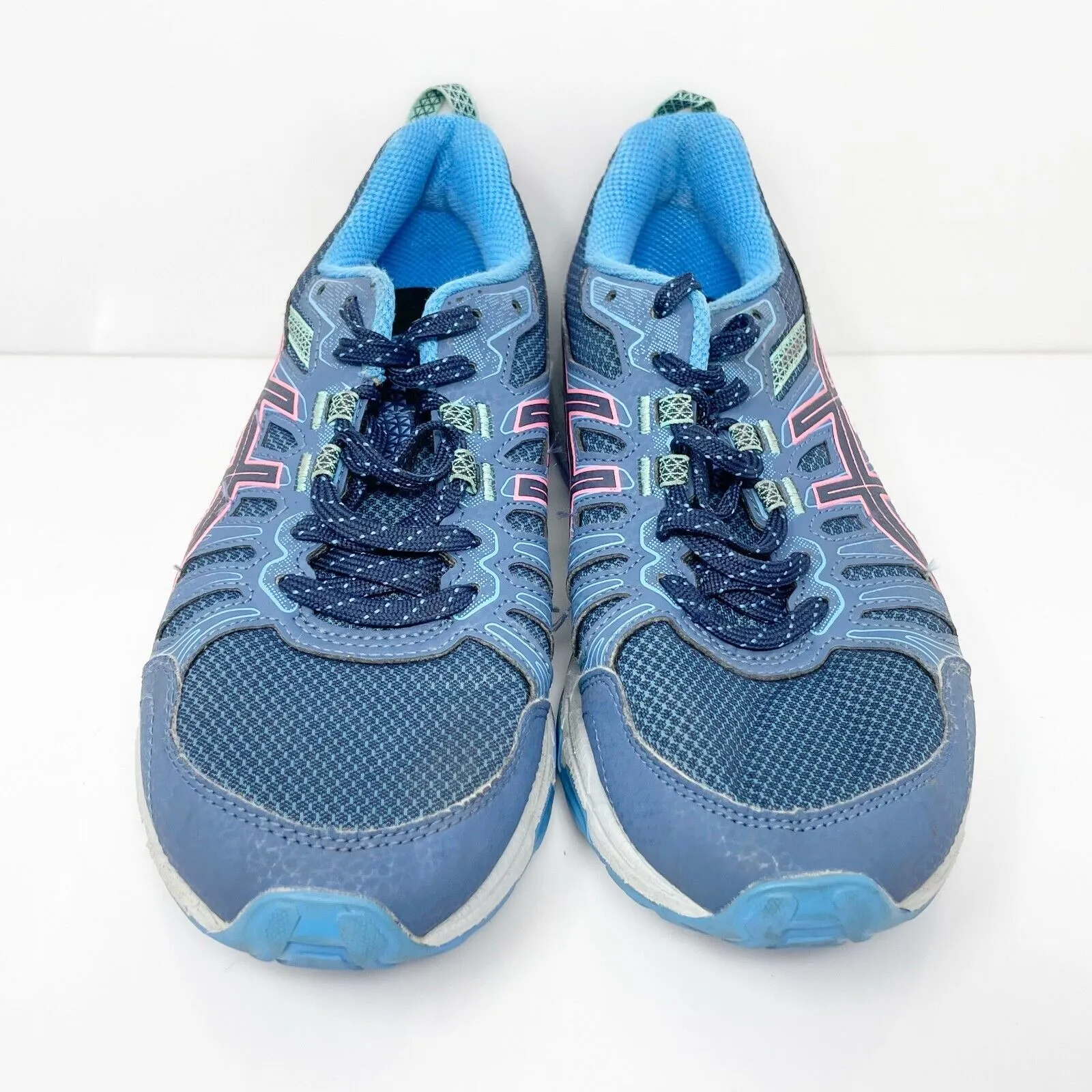 Asics Womens Gel Venture 7 1012A476 Blue Running Shoes Sneakers Size 7