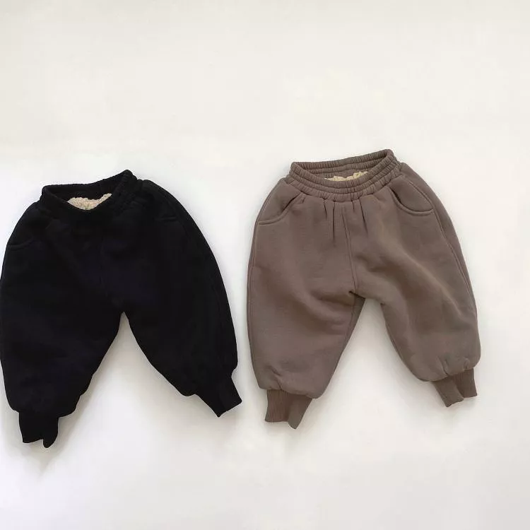 Baby Kid Girls Boys Solid Color Pants Wholesale 23113007