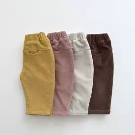 Baby Kid Girls Boys Solid Color Pants Wholesale 231130146