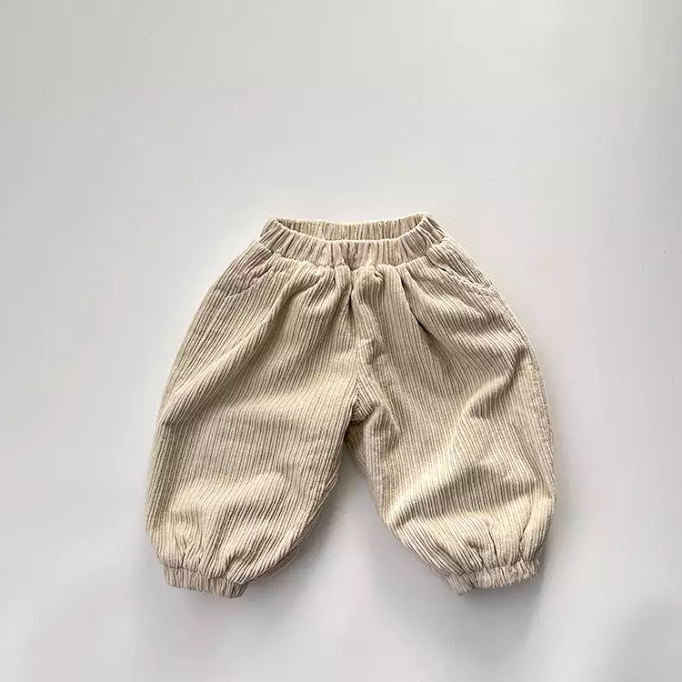 Baby Kid Girls Boys Solid Color Pants Wholesale 23113021