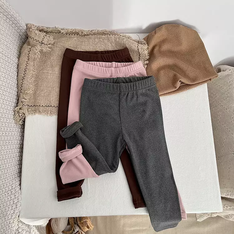 Baby Kid Girls Solid Color Pants Leggings Wholesale 23113019