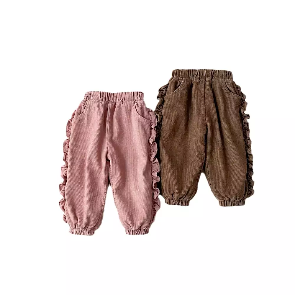 Baby Kid Girls Solid Color Pants Wholesale 231130231