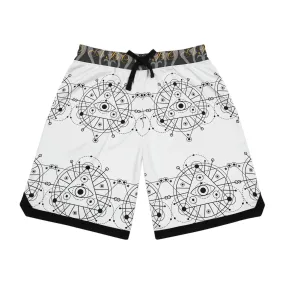 Basketball Rib Shorts (AOP)