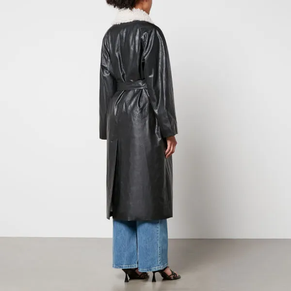 Baum Und Pferdgarten Delize Faux Leather Coat