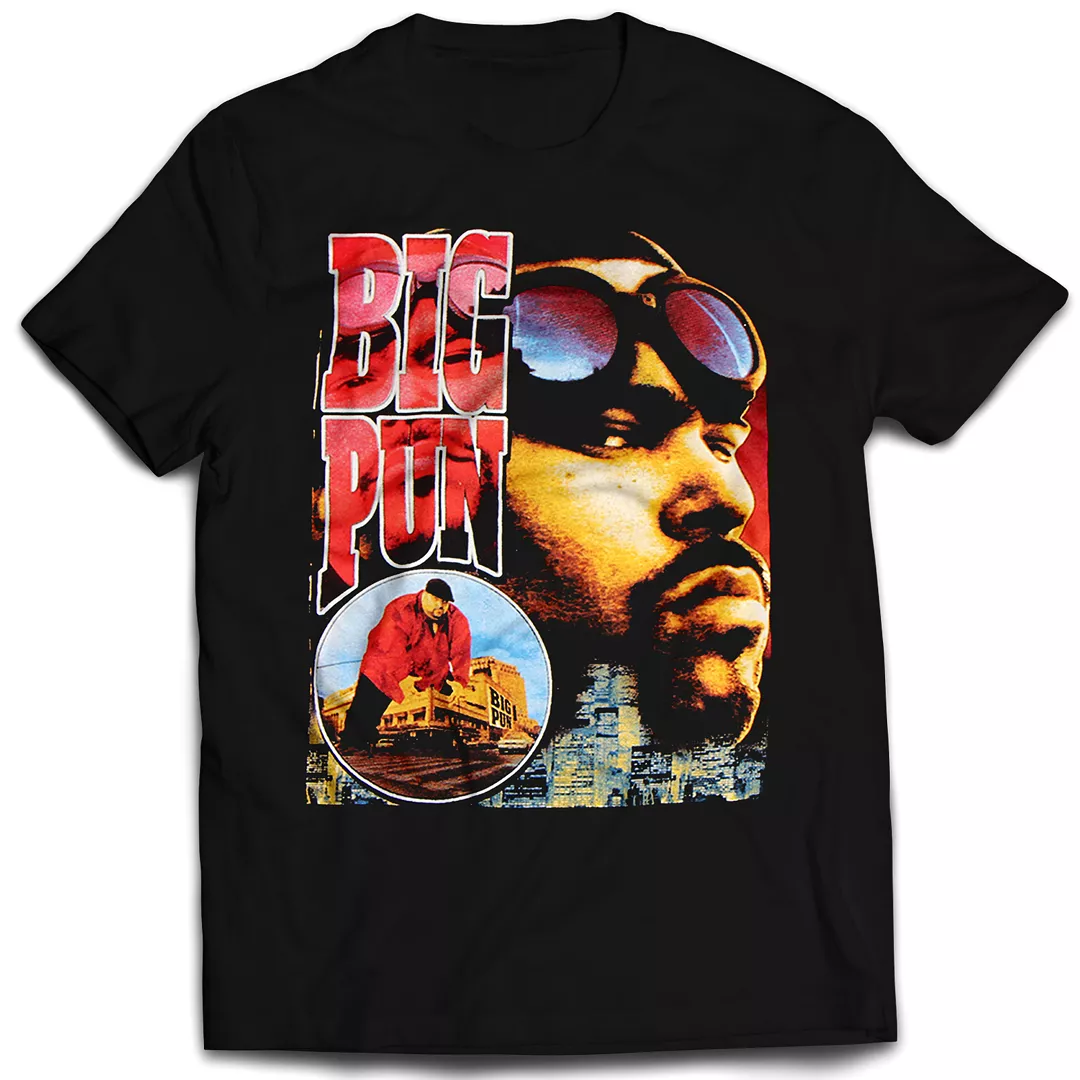 Big Pun Vintage Mint Black Tee