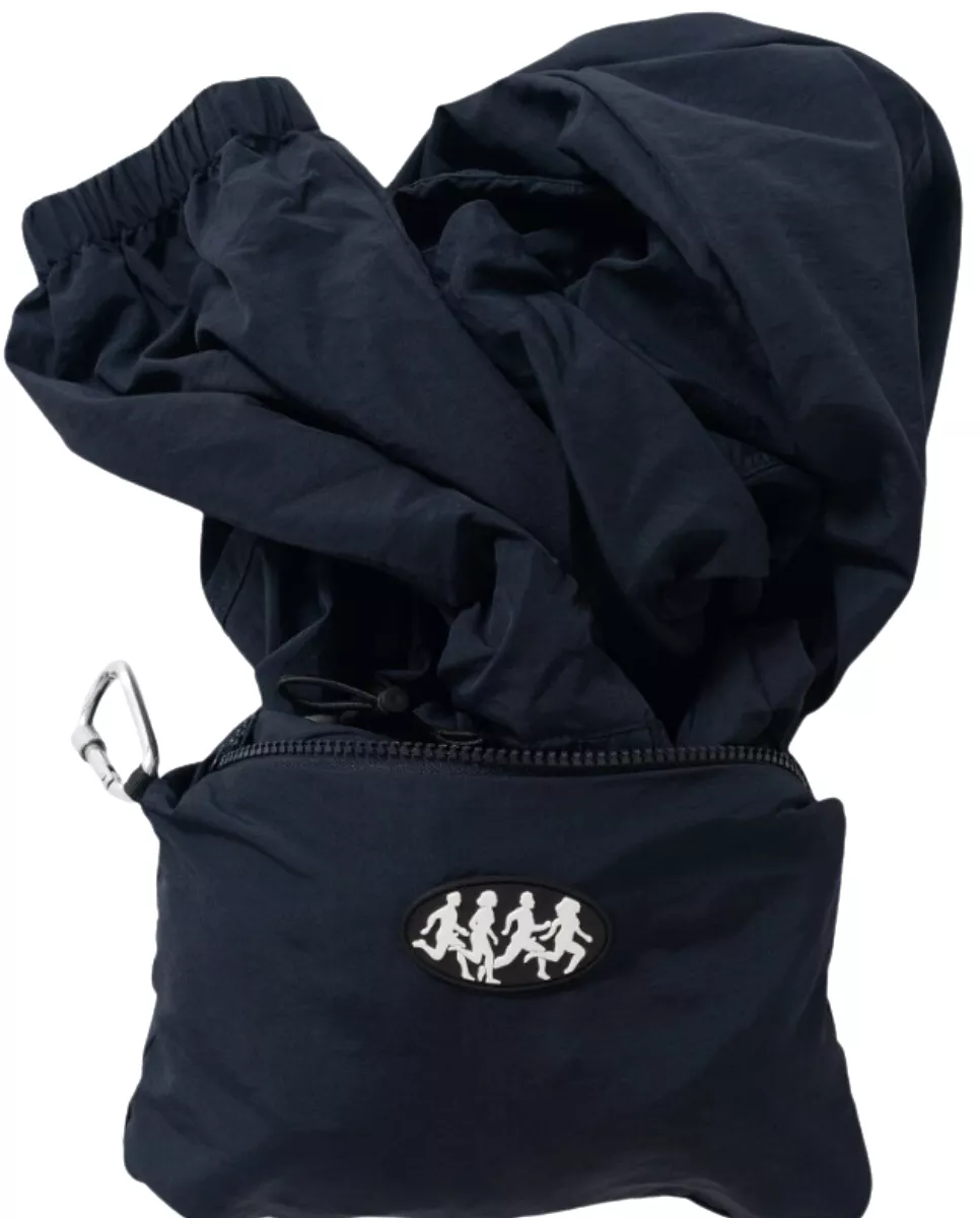 Big Thing In The Rain Packable Jacket Navy