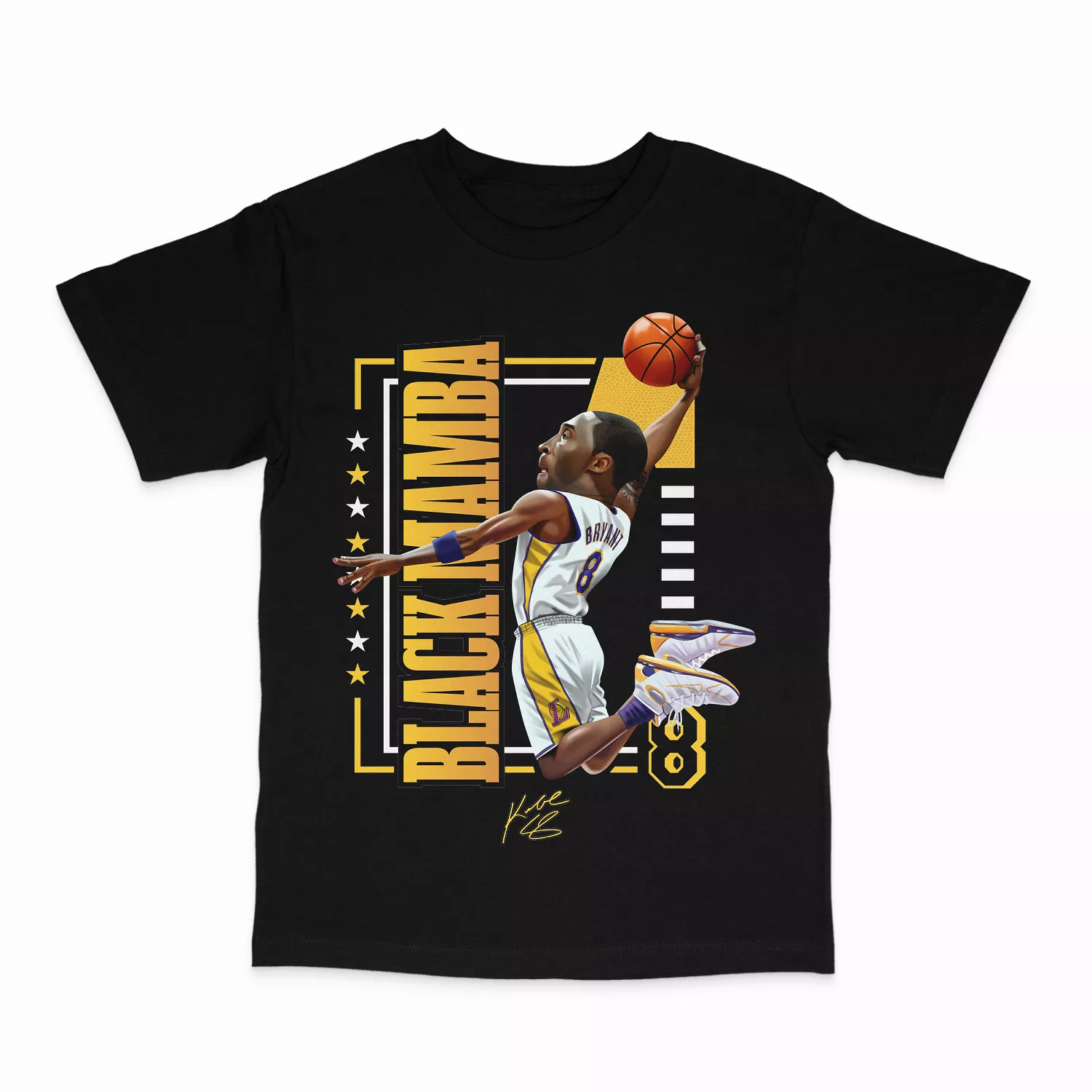 Black Mamba Dunk Black Tee