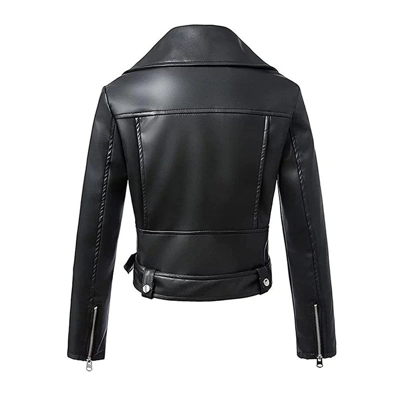 Black Motorcycle Leather Jacket | Black Leather Jacket