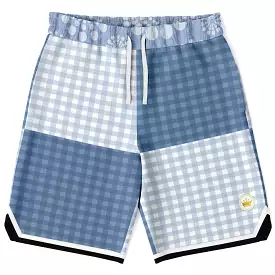 Blue Lagoon Unisex Basketball Shorts