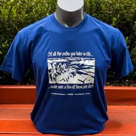 Blue Mountains Running Co Mens Tee Trails