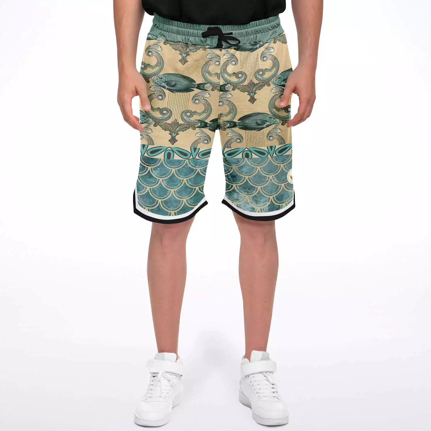 Bon Voyage Unisex Basketball Shorts