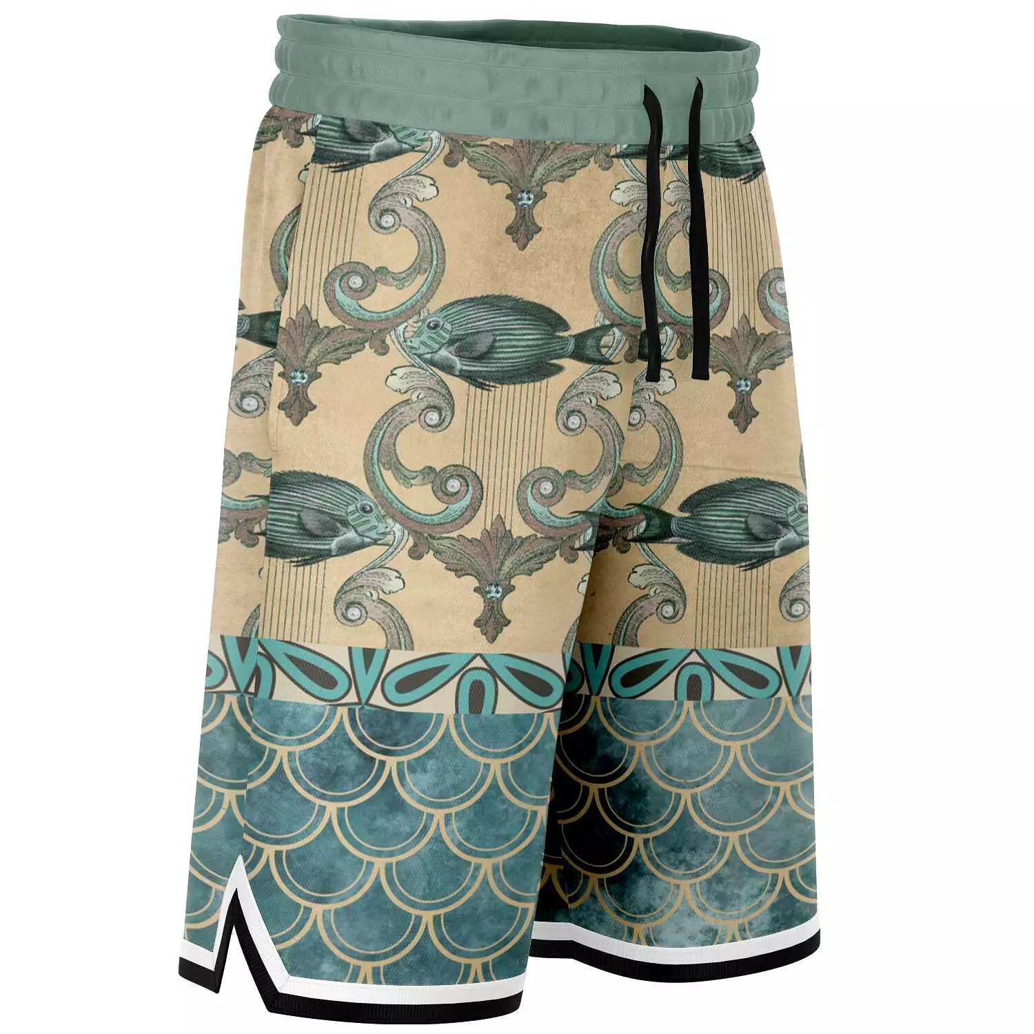 Bon Voyage Unisex Basketball Shorts