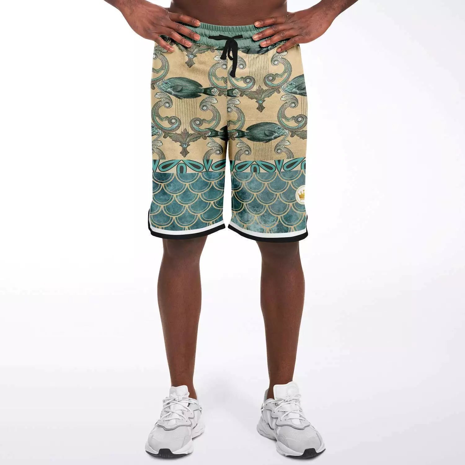 Bon Voyage Unisex Basketball Shorts