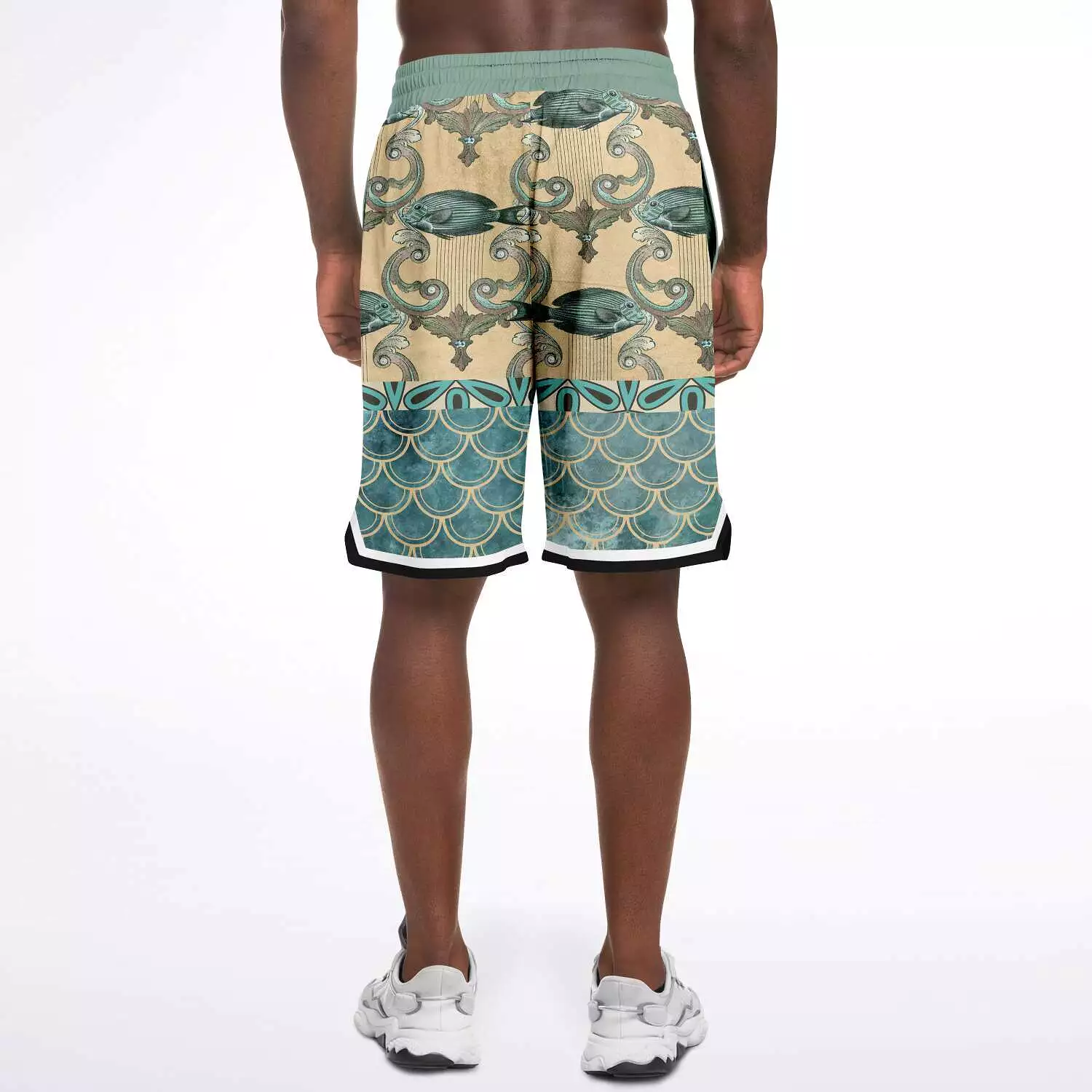 Bon Voyage Unisex Basketball Shorts