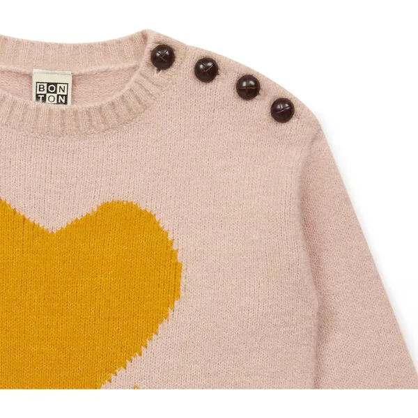 BONTON Misty Heart Sweater