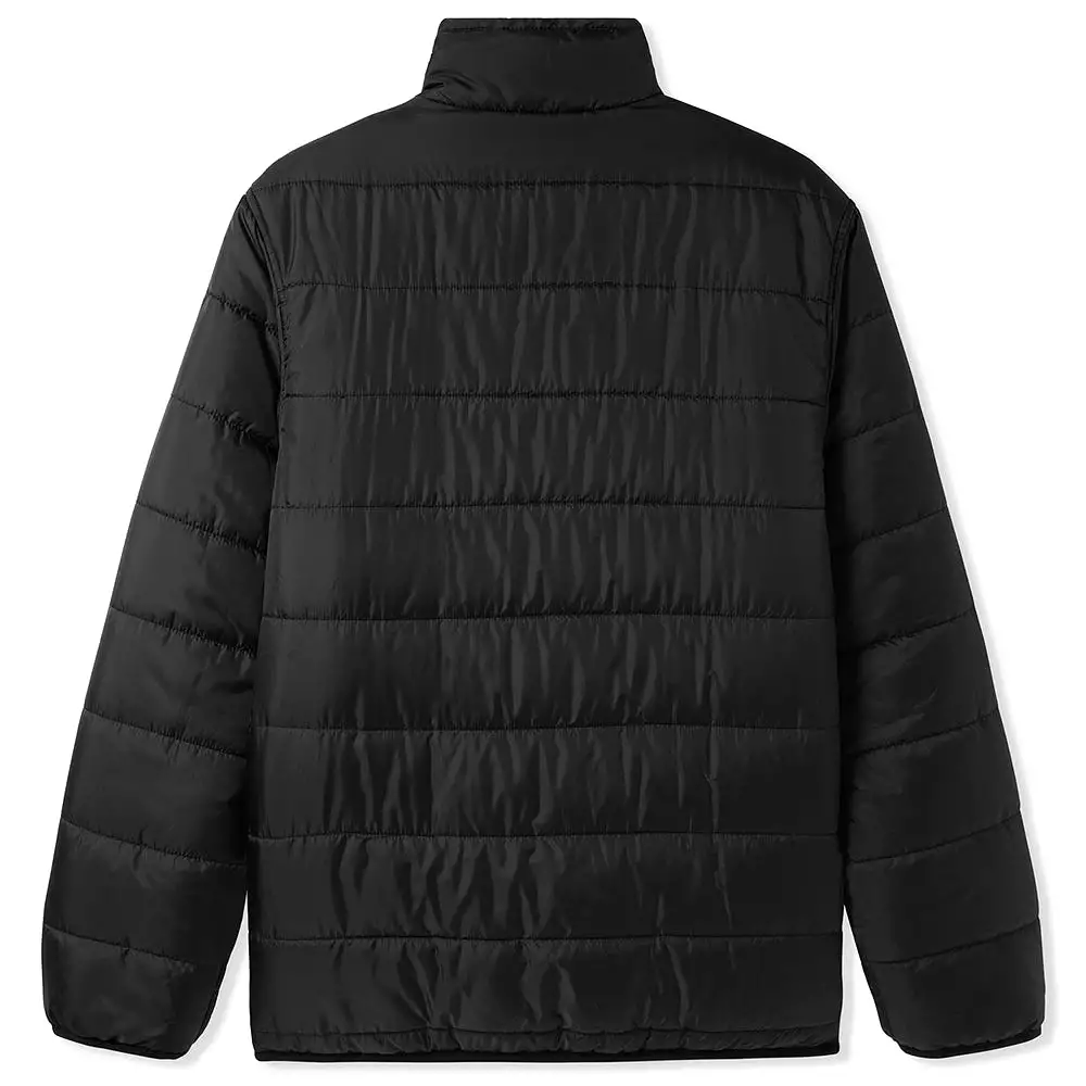 Butter Goods Cyclone Reversible Puffer Jacket Black