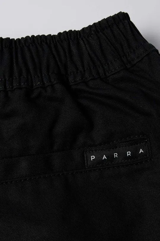 by Parra cotton trousers Stitched Up Duck Pants black color 52245