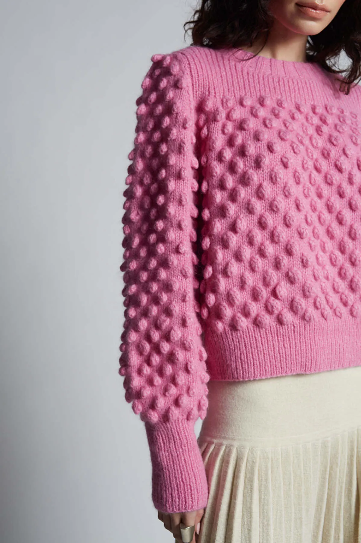 CAMILA SWEATER - TAFFY PINK