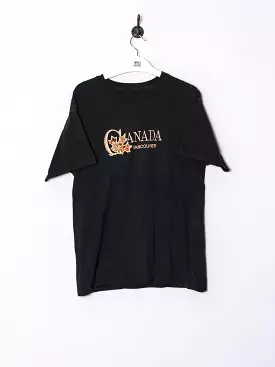 Canada Black Cotton Tee