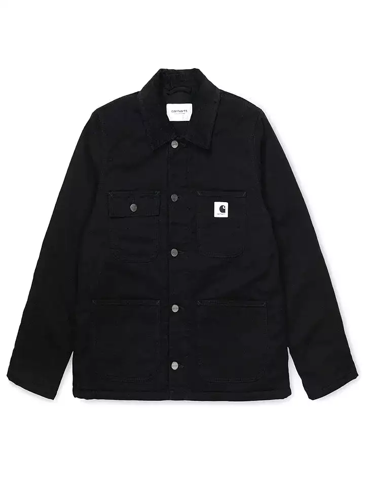 Carhartt WIP Michigan Jacket Black / Black Rinsed