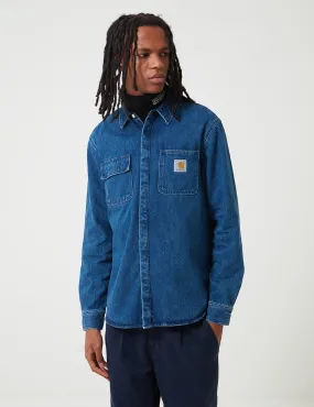 Carhartt-WIP Salinac Shirt Jacket - Blue Stone Washed