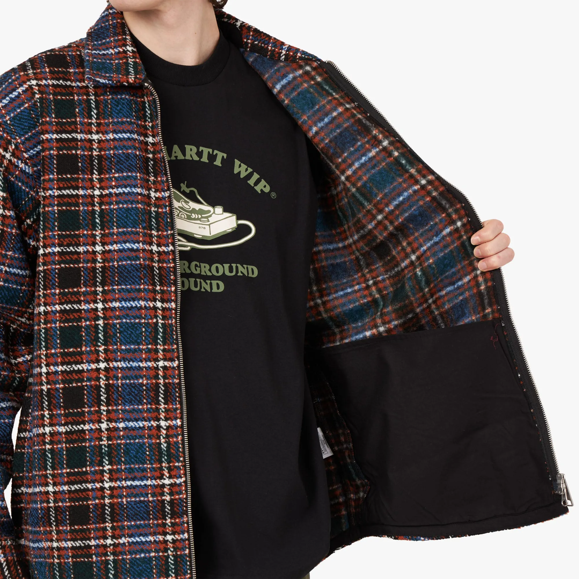 Carhartt WIP Stroy Check Shirt Jacket / Liberty