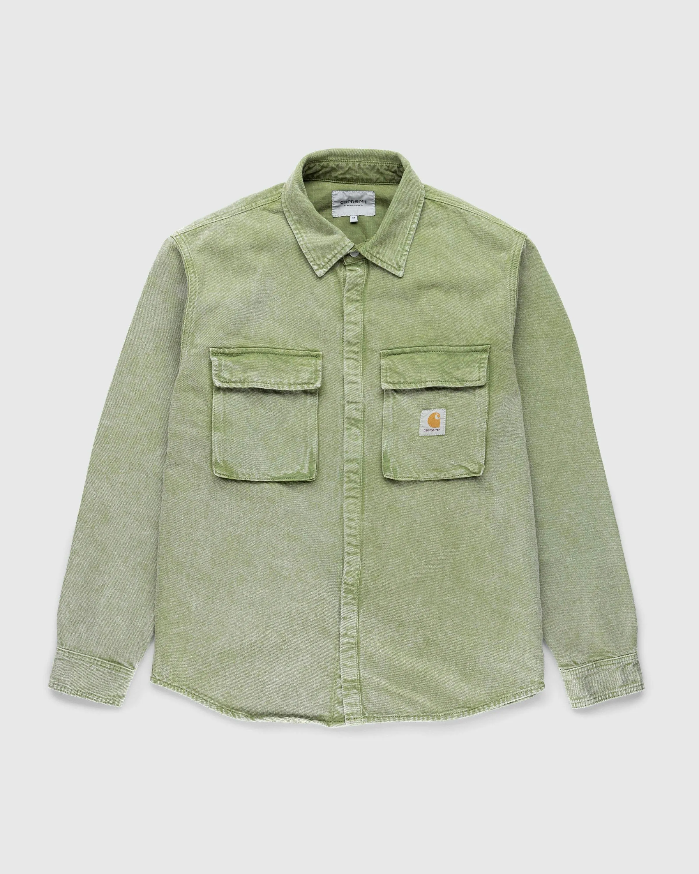 Carhartt WIP – Monterey Shirt Jacket Worn-Washed Kiwi Green | Highsnobiety Shop