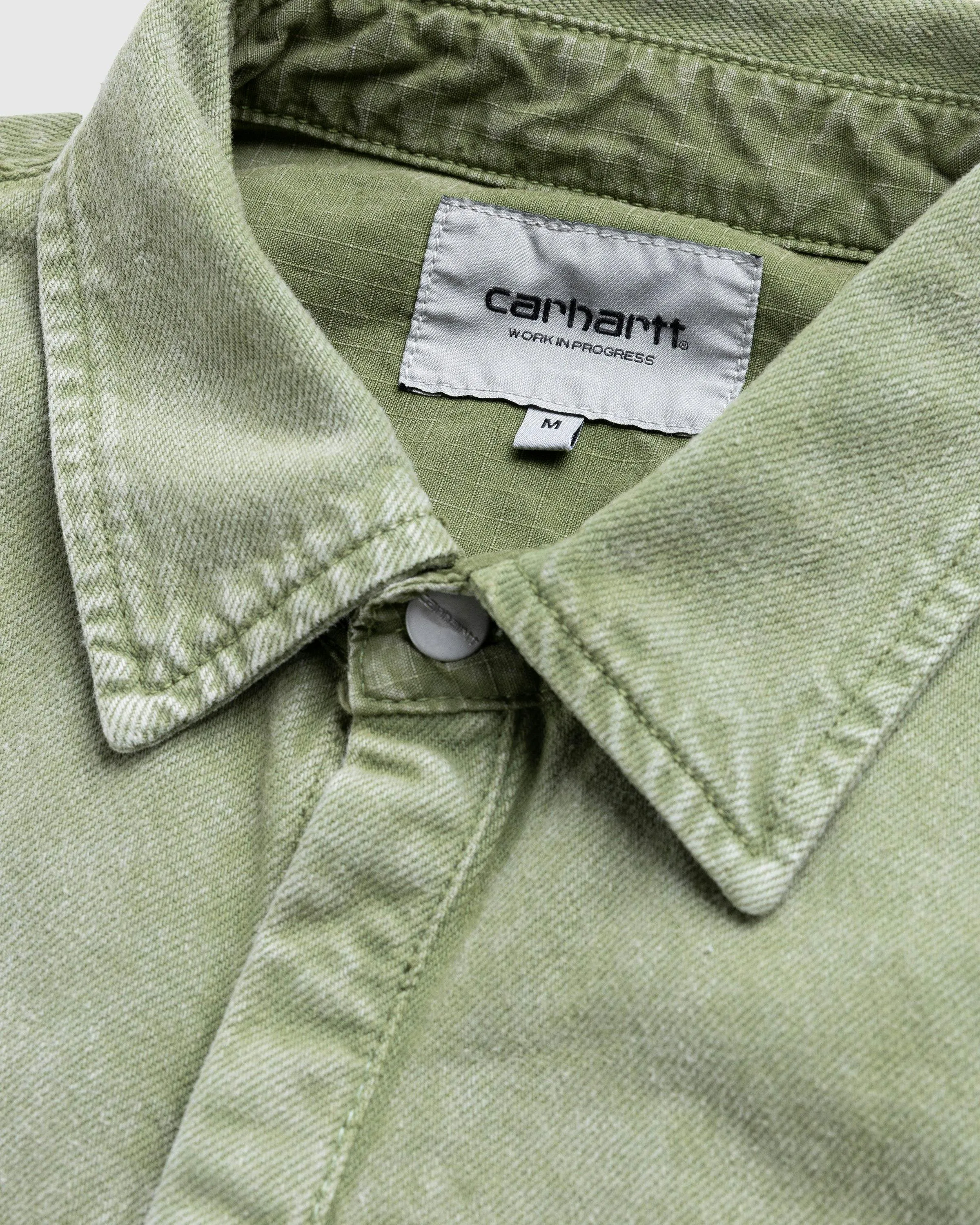 Carhartt WIP – Monterey Shirt Jacket Worn-Washed Kiwi Green | Highsnobiety Shop