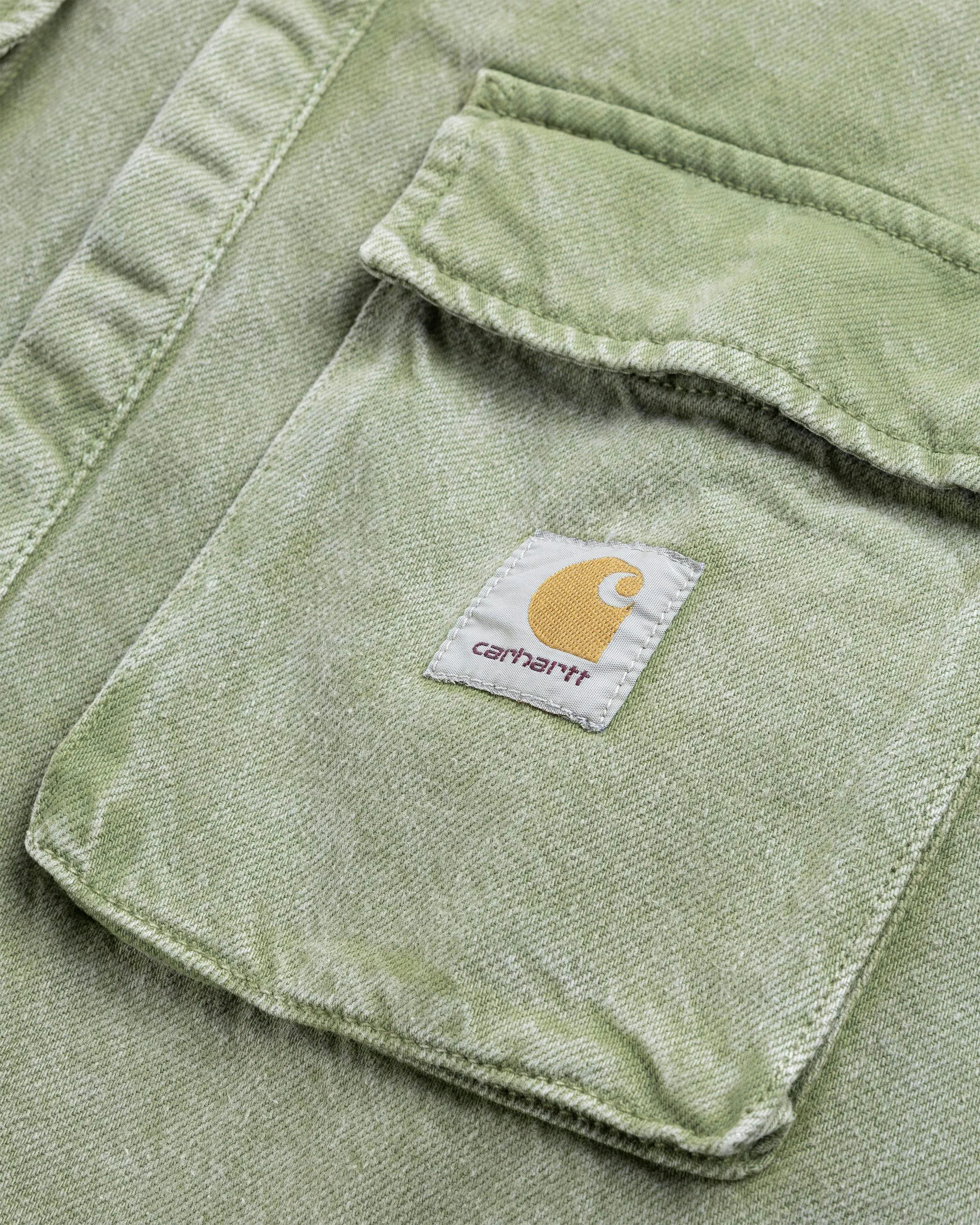 Carhartt WIP – Monterey Shirt Jacket Worn-Washed Kiwi Green | Highsnobiety Shop