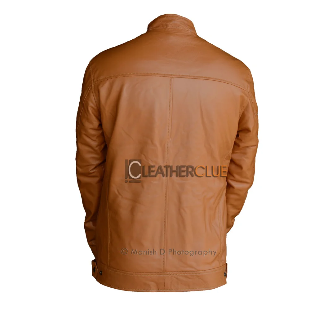 Carnelian Leather Jacket