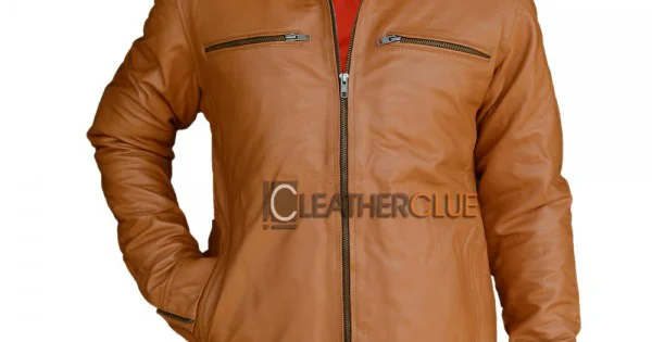 Carnelian Leather Jacket