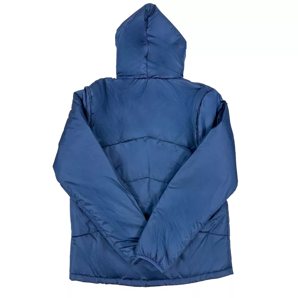 CAT Men's Hooded Foundation Chevron Insulated Work Jacket 7040033 - Detroit Blue