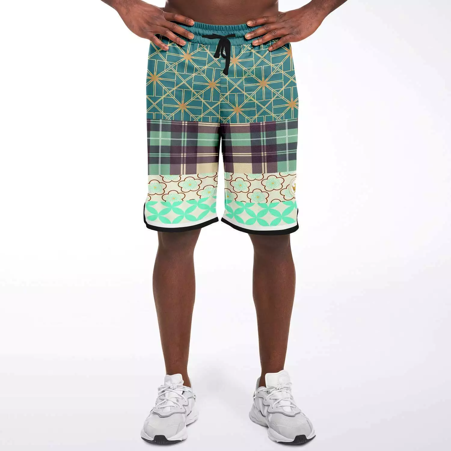 Circle Time Unisex Basketball Shorts