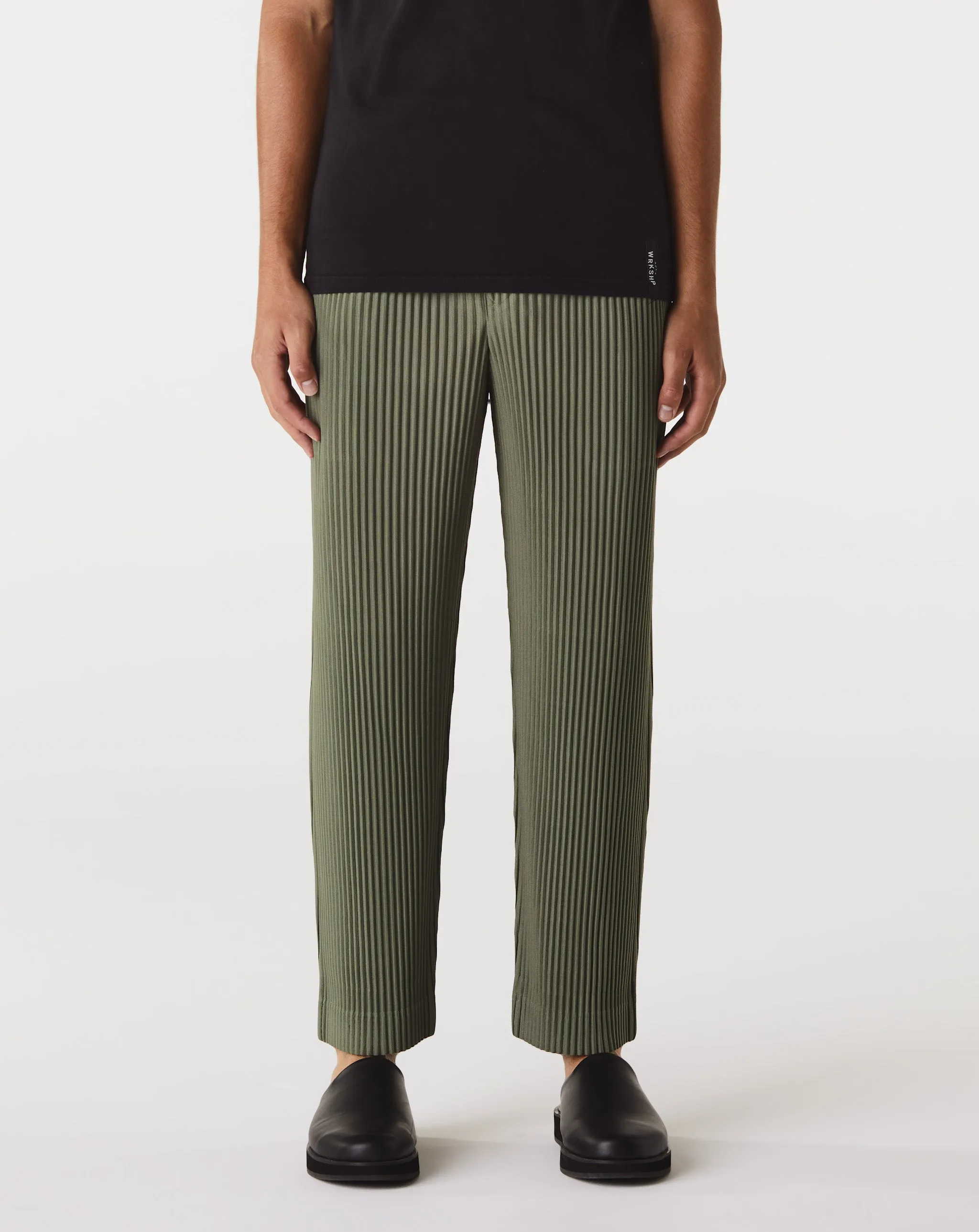 Color Pleats Pants