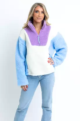 Colorblock Fleece Jacket