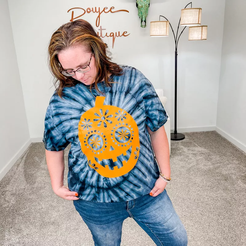 Dia De Pumpkin Graphic Tee