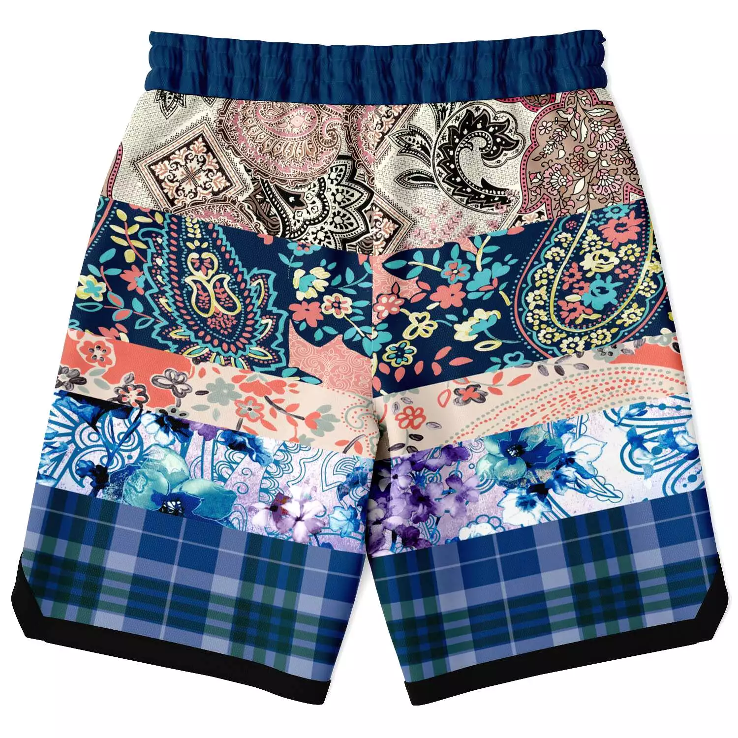 Dolores Park Paisley Basketball Shorts