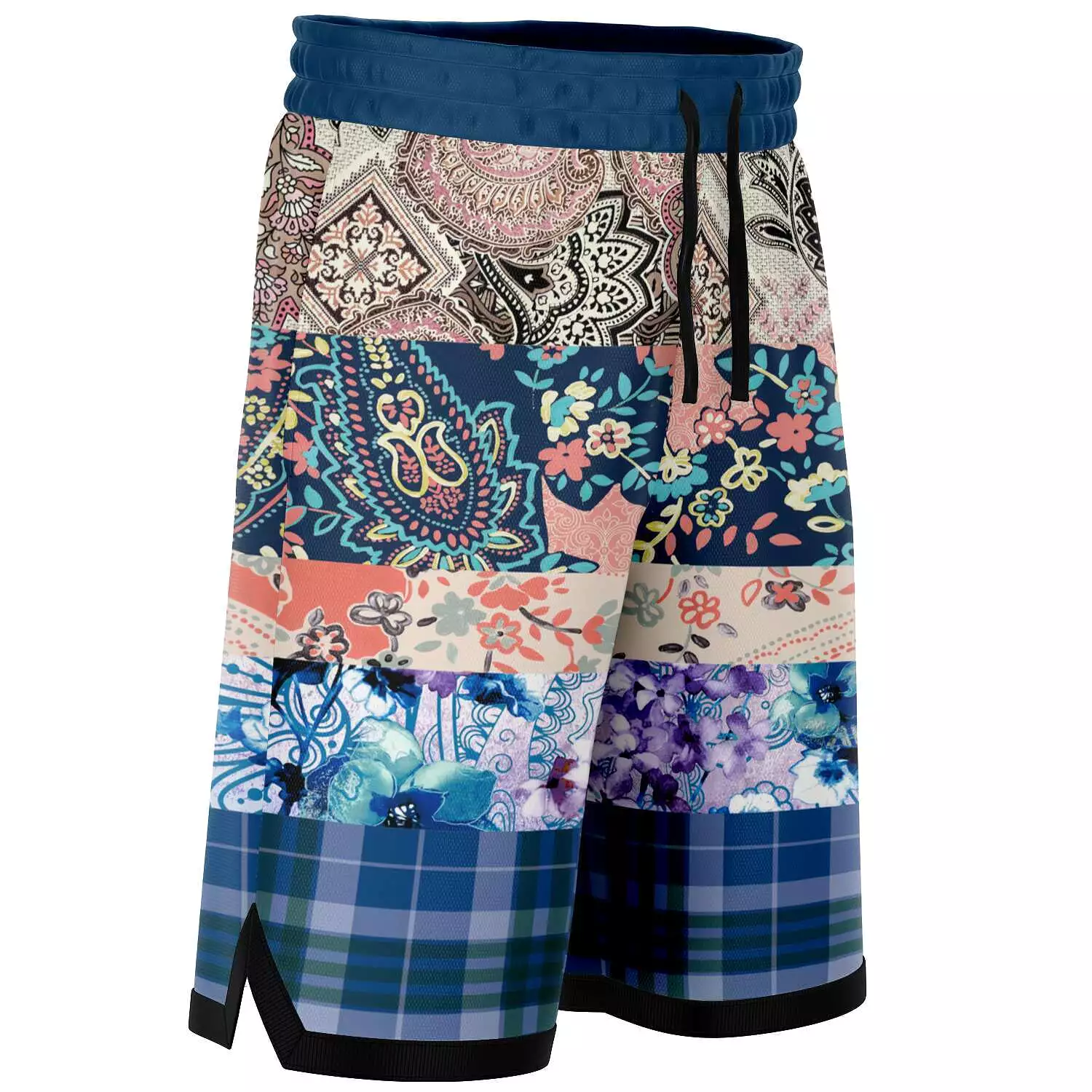 Dolores Park Paisley Basketball Shorts