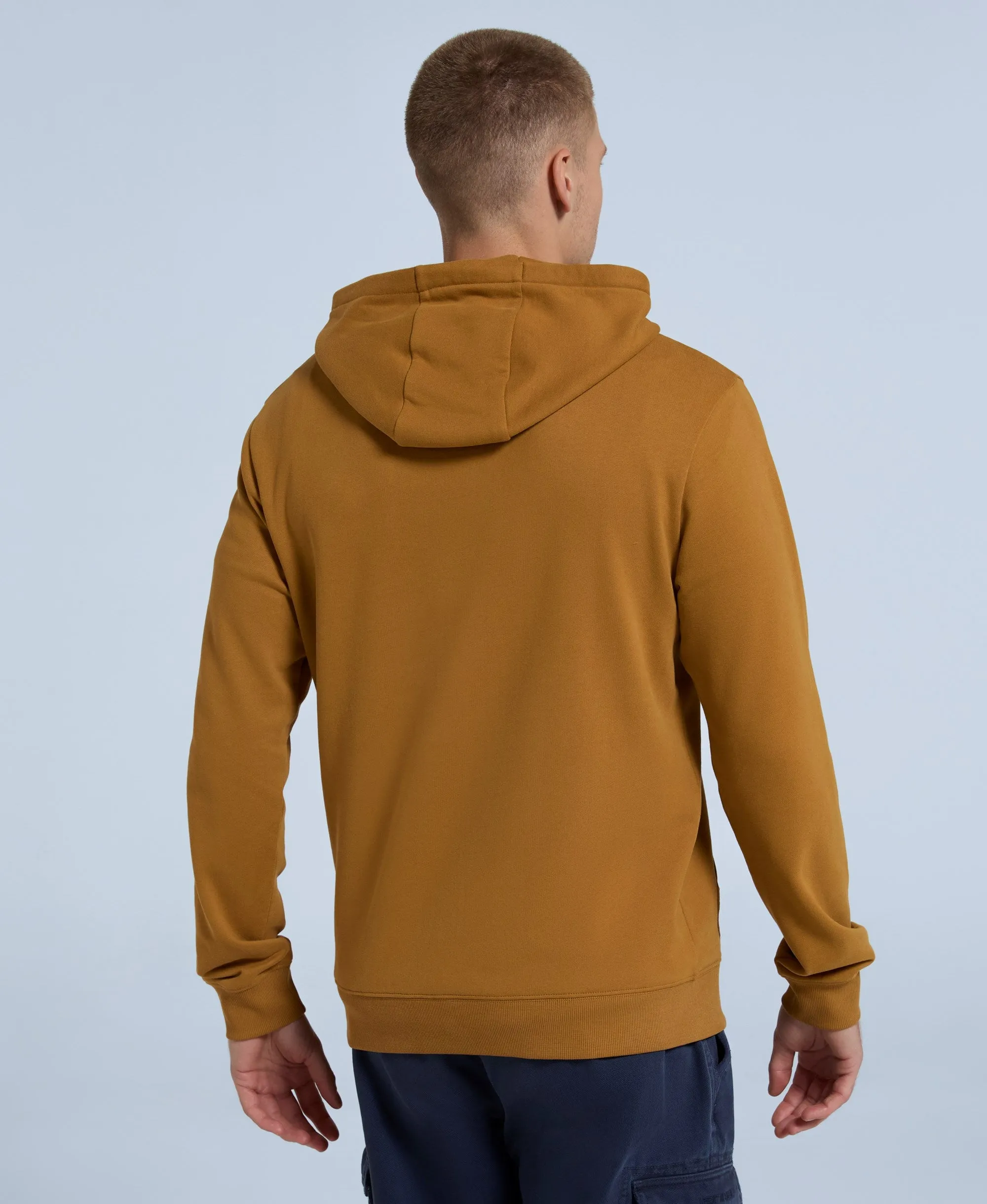 Driver Mens Logo Hoodie - Mustard